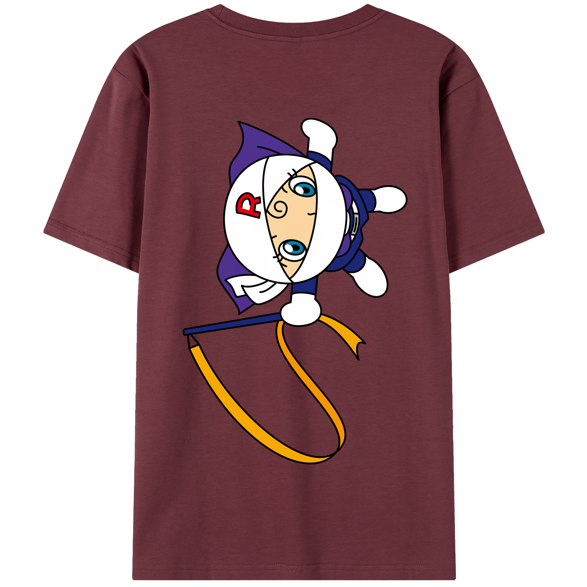 （画像用） アンパンマン Anpanman 綿100％半袖Tシャツ（背面プリント）